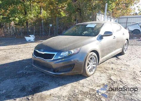 2011 Kia Optima Lx из США, поврежденный, VIN KNAGM4A74B5126063